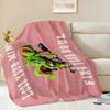 Creative Frog Spoof Art Funny Printed Blanket Travel and Gift Cover Blanket Cozy Warm Soft Blanket for Sofa Living Room Office