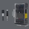 43Piece Magnetic Screwdriver Bit Set With Durability Alloy Steel SelfLocking Rod For Professional Industrial Use