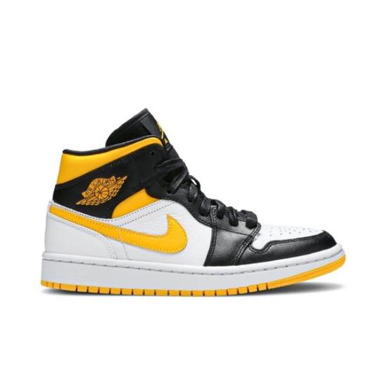 Air Jordan Wmns Air Jordan 1 Mid SE Weiß Laser Orange CV5276-107