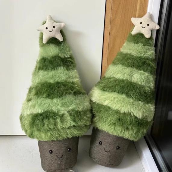 Nordische Fichte Weihnachtskranz Puppe - Niedlicher Jellycat-Stil