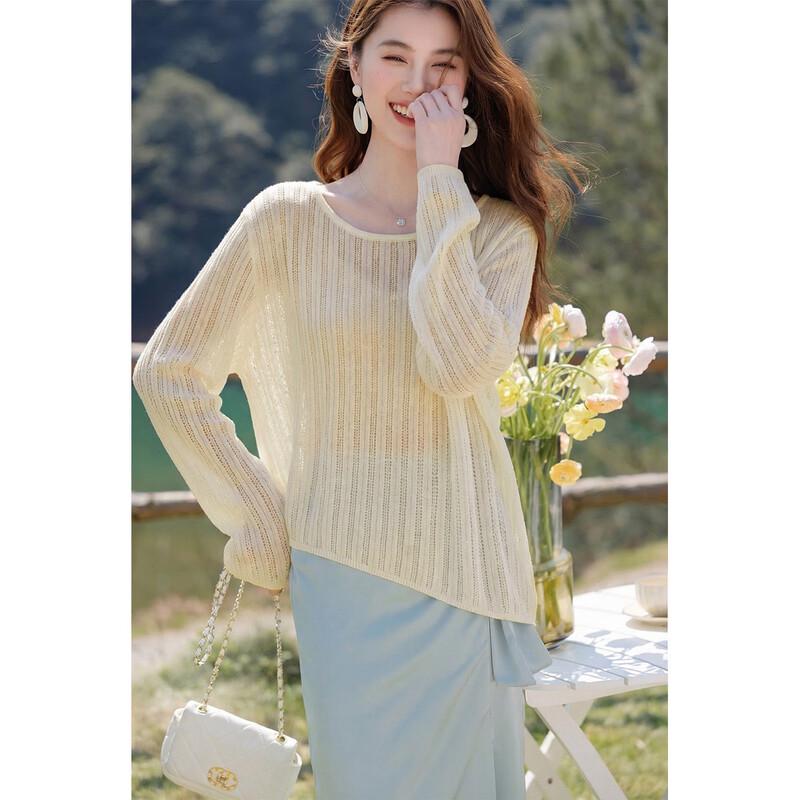 Mocana Women s Relaxed Fit Long Sleeve Knit Top One Size