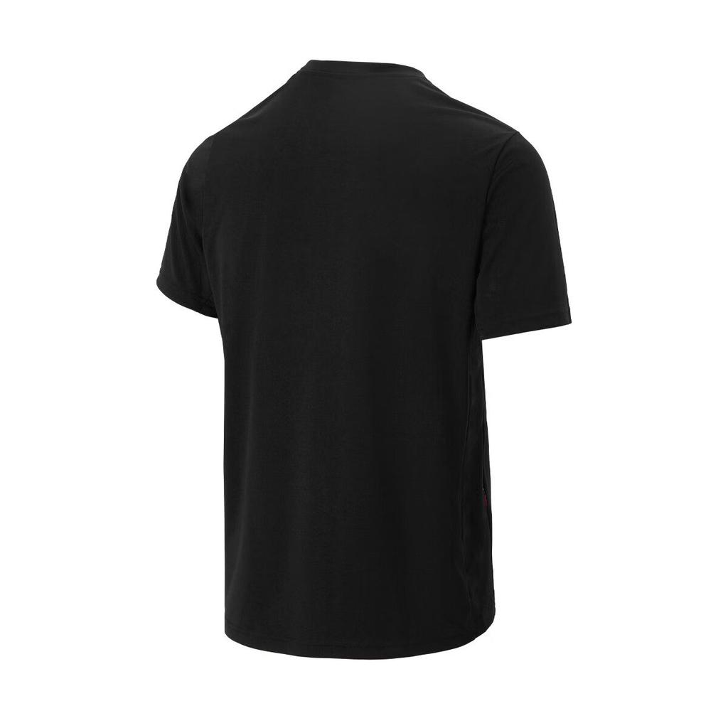 Adidas Contrast Chest Logo Crew Neck Basic Sports T-shirt Asia Sizing 'Black' JJ0621