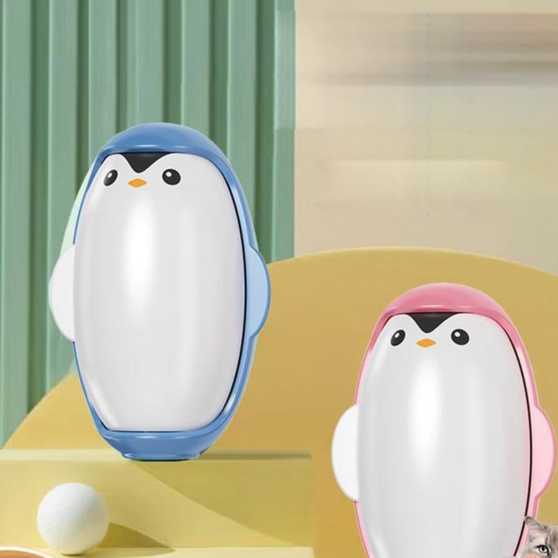 Penguin Lint Remover Household Portable Sticky Washable Reusable Roller Brush Ball Gluer Hair Remover Pet Hair Clothing Cleaning