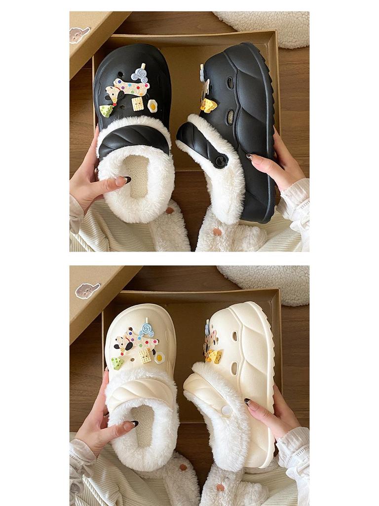 2025 Winter Fashion High-Value, Comfortable, Wear-Resistant, Lightweight EVA Cotton Slippers