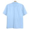Men's Linen Shirt Short Sleeved Summer Thin Loose Linen Top Beach Vacation Outdoor Casual Clothing