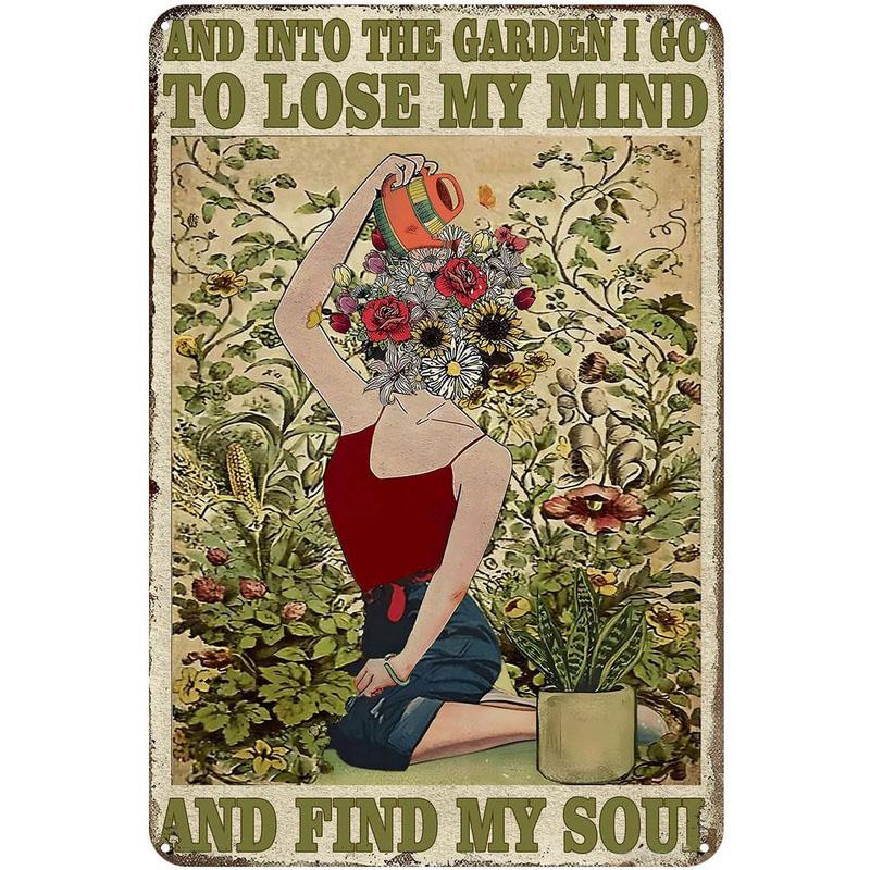 Metal Tin Signs Be Kind To Your Mind Wall Posters Plaque Sign Vintage Iron Painting Decoration for Home Cafe Bathroom Club Ba