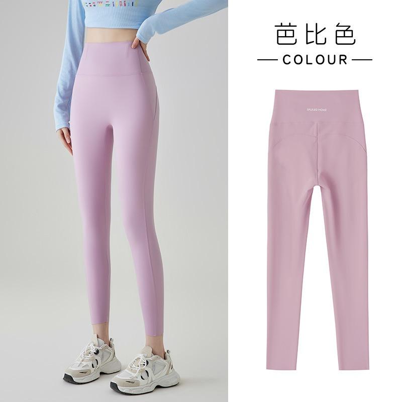 

Утягивающие живот шорты-акула для бедер женская верхняя одежда весна и осень с высокой талией брюки Барби осенние женские леггинсы нюдовые фитнес-йога штаны XXL