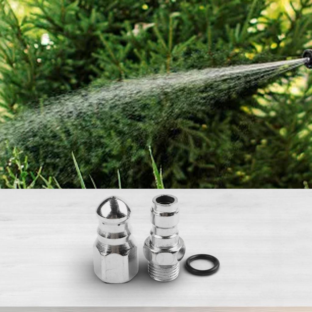 5000 PSI Sewer Jetter Nozzle for Pressure Washer Hose For 14 Inch Compatible