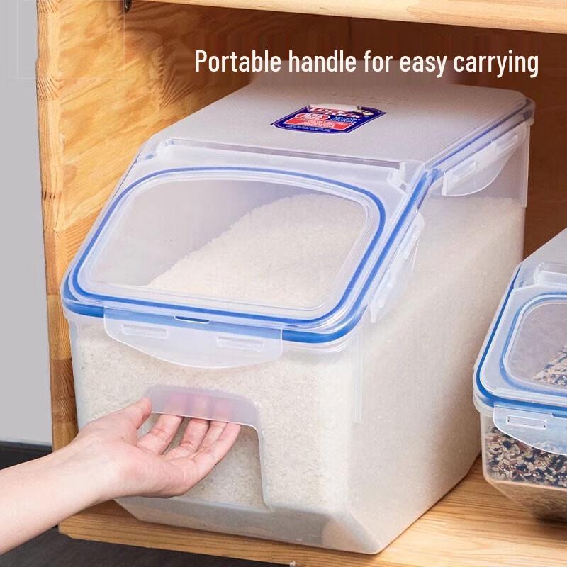 Lock&Lock 12L Rice & Flour Storage Container with Wheels
