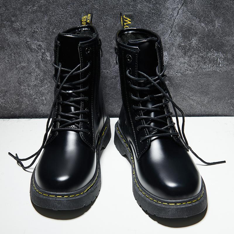 Herrenschuhe für draußen, trendige Schuhe, Martin-Stiefel, High-Top-Arbeitsschuhe, Freizeitschuhe, vielseitige Mode, britische Sportschuhe