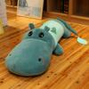 60-150cm 6 Colors Huge Cute Hippo Plush Toys Staffed Long Animal Doll Soft Pillow Sofa Bed Cushion Gift