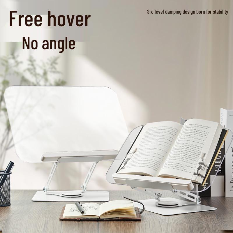 Acrylic Transparent Reading Stand Bookshelf: Multifunctional Desktop Picture Book Holder for Children