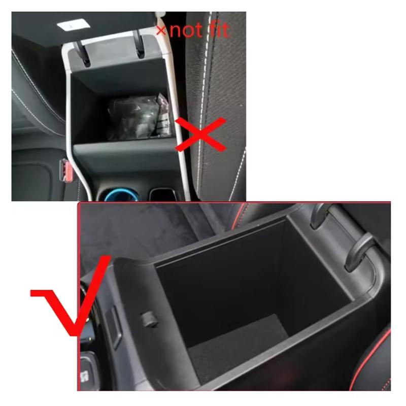 Car Center Console Armrest Storage Box Tray for Hyundai Tucson NX4 2021 2022 2023 Organizer Container Accessories