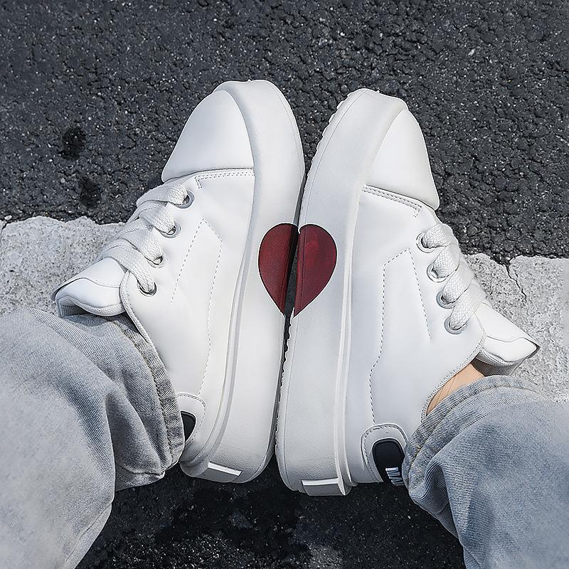 

Board shoes new men s shoes niche design platform casual shoes ugly cute fashion sports shoes versatile little white shoes bread shoes 44 чорний