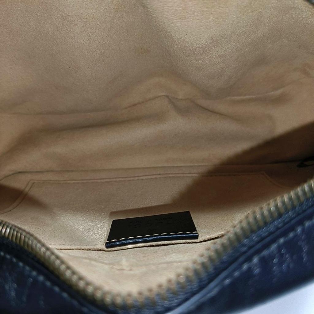 [Pre-Owned] Gucci GG Marmont Small Matelassé Shoulder Bag 'Black' - Excellent #Y6ZMAW