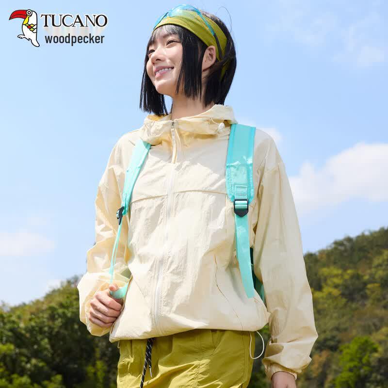 Tucano Mountain Series Loose Fit UV Protection Sun Jacket S грязно-белый