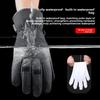 Windproof Waterproof Ski Warm Thick Gloves for Outdoor Cycling Autumn Winter Touch Screen Slip Wear-resistant Gloves