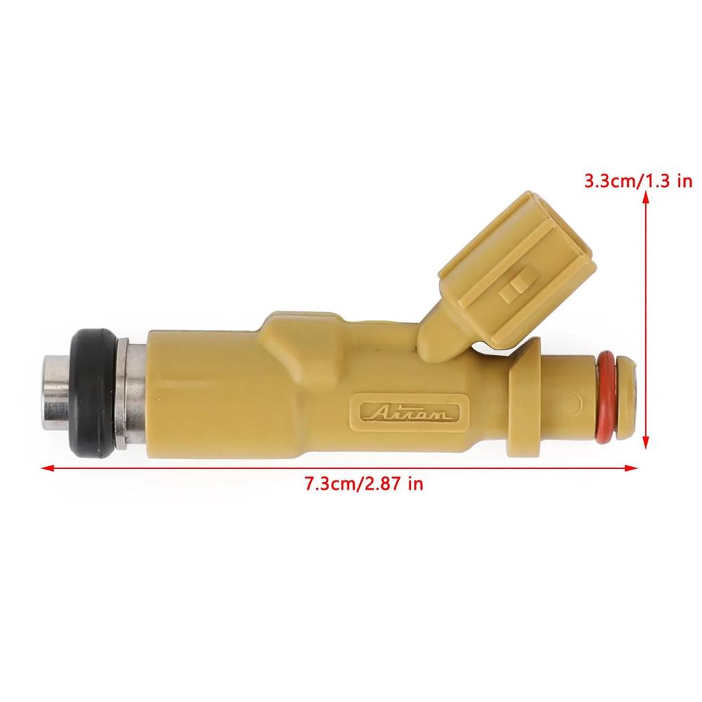 4 stk drivstoffinjektorer 23250-22030 Passer til Toyota 2ZZ-GE Corolla Celica Lotus 99-08