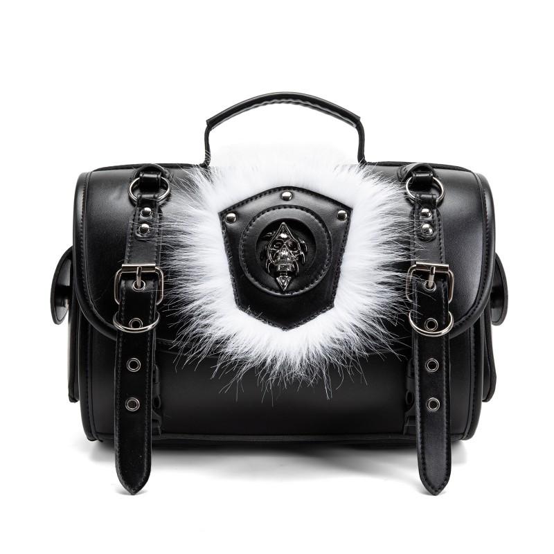 Motorcycle Side Mount Storage Bag Touring Riders Universal Fit Bike Saddlebag Accessory FBG577BK