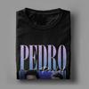 Herren T-Shirt Pedro Pascal Lässiges Baumwoll-T-Shirt Kurzarm T-Shirts Rundhals Tops Original