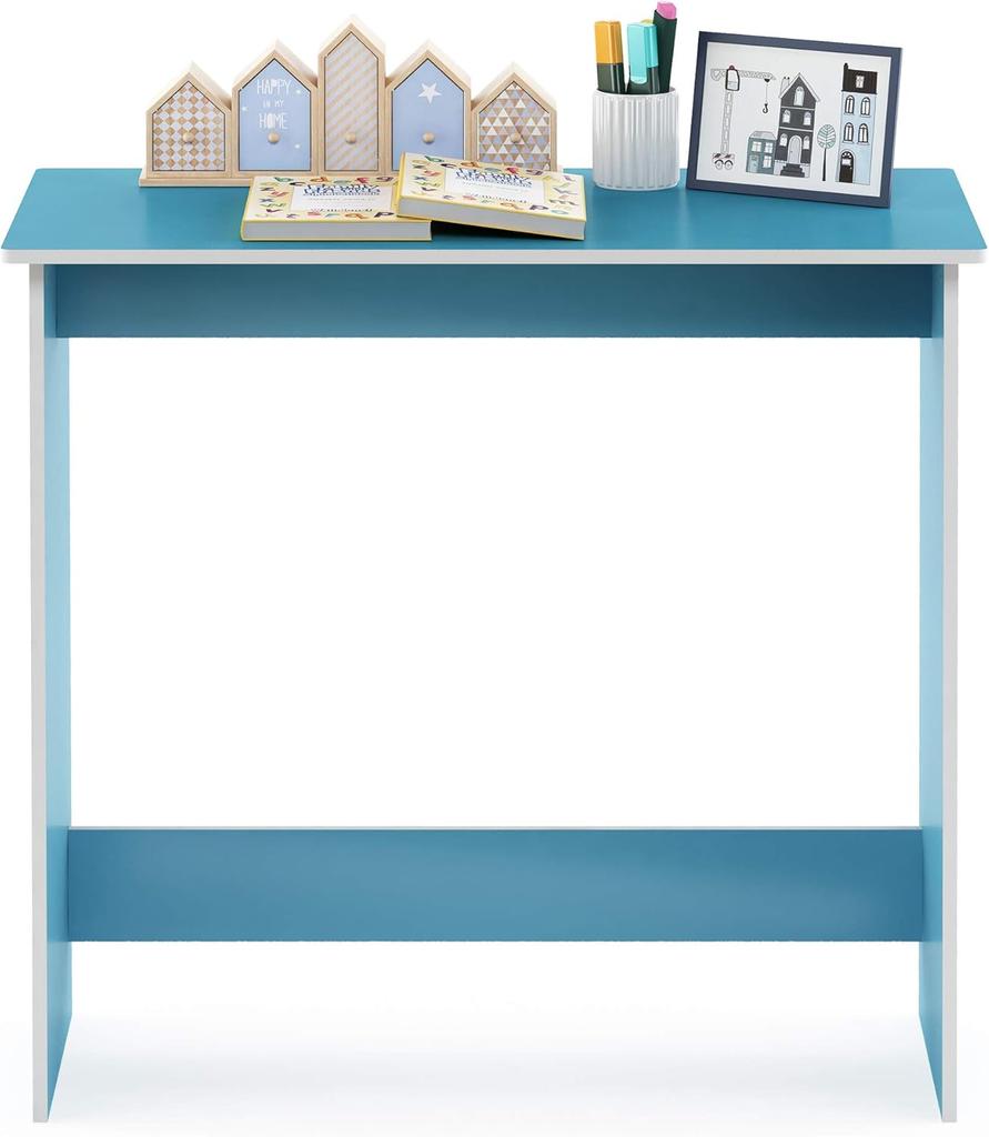Simplistic Study Table Light Blue