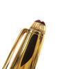 Great MONTBLANC Ballpoint pen Meisterstück Classic Solitaire Due Vermeil 925 Used