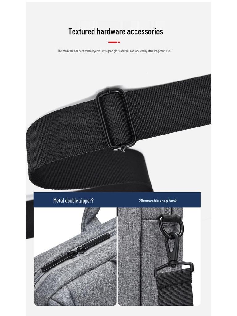 Wasserdichte Oxford-Stoff Laptoptasche und Hülle für 15,6" und 14" Notebooks