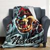 Customizable Taz2 Throw Blanket – Personalized Name, All-Season Cozy Snug Blanket, Machine Washable, Personalized Blanket