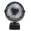 5in Cordless Fan Rechargeable Desk Fan Battery Powered Small Electric Fan with 2 USB Charging Ports