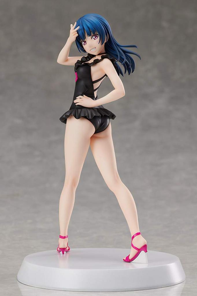 Yoshiko Tsushima scale figure kit [Summer Queens] 1/8 PVC&ABS semi-finished product/assembly