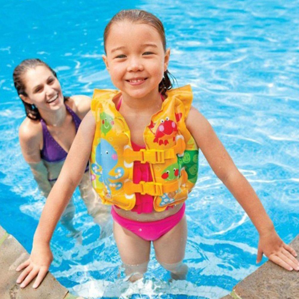 Anti Rollover Child Buoyancy Vest Adjustable Swimming Vest Baby Swimming Jackets  Wading Sports
