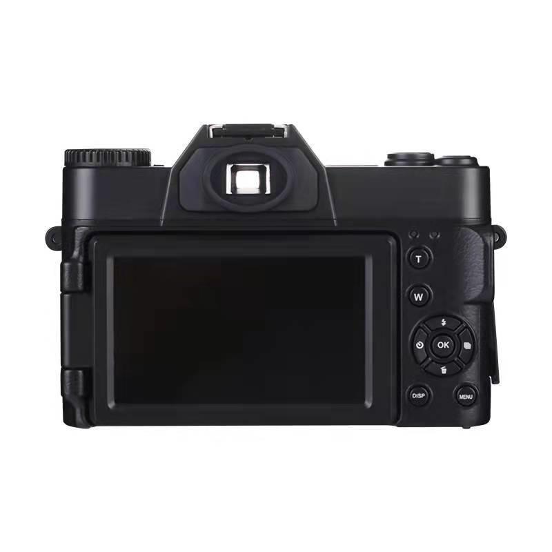 48MP 4K HD Retro Mirrorless SLR Camera with Wide Angle Lens - Perfect for Entry-Level Students and Videography