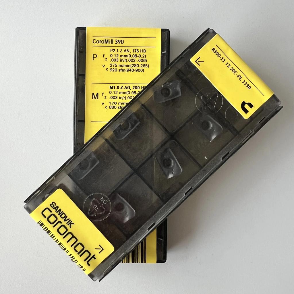 SANDVIK / R390-11T320E-PL 1130 /  Industrial indexable Carbide Inserts 10 Pcs