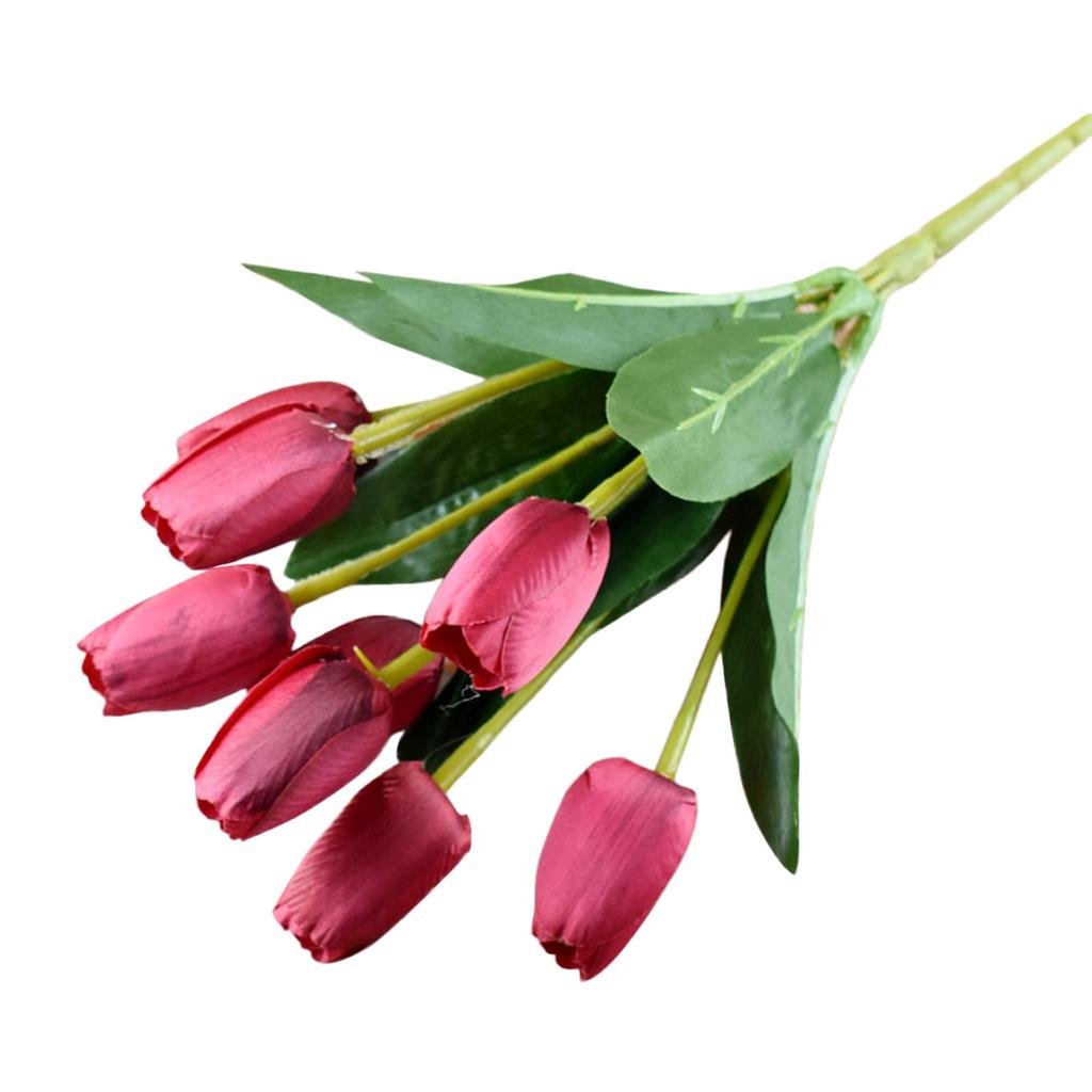 Künstliche Blume aus Latex, echter Brautstrauß für Hochzeit, Heimdekoration