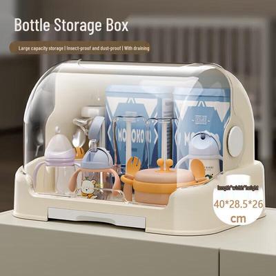 Baby Bottle Storage and Drain Box