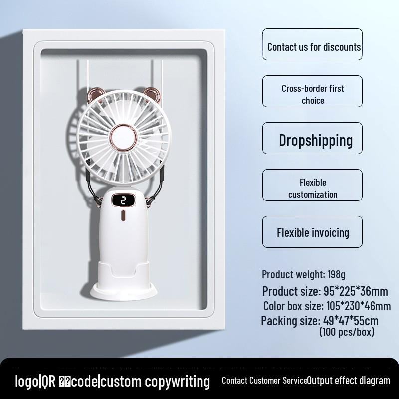 מאוורר מיני USB 2025: מאוורר חשמלי נייד, נטען, מתקפל, שולחני ותלוי צוואר