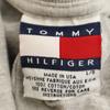 Tommy Hilfiger 90er Jahre Made in USA Old Backprint Kurzarm T-Shirt L grau Herren Gebraucht
