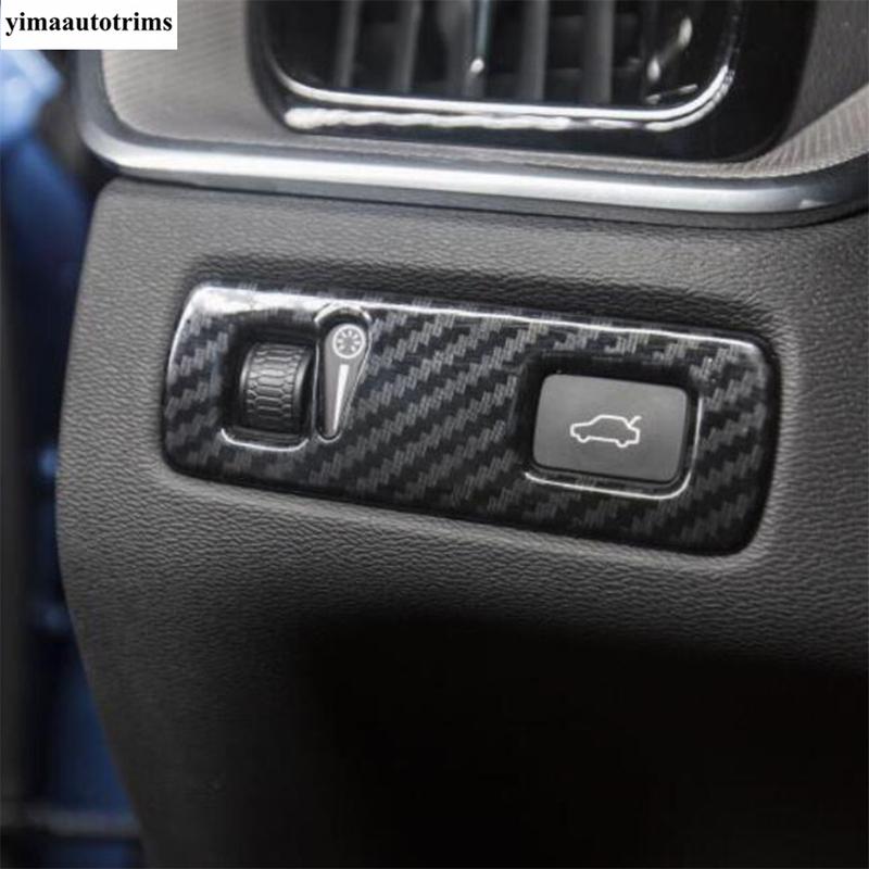 Handle Bowl / Head Light Lamp / Window Lift Panel / Side AC Air Vent Cover Trim For VOLVO XC60 2018 - 2024 Interior Accessories