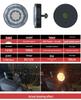 12V High-Brightness LED Motorcycle Abyss Decorative Lights - Personalized Atmosphere with Side Warning