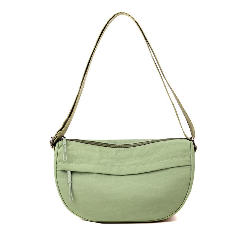 Simple and fashiable single-shoulder bag for women. New style, casual, lightweight, trendy crossbody bag. High-end, pure color