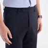 JOEONE Men's Machine Washable Wool Blend Straight Fit Suit Trousers