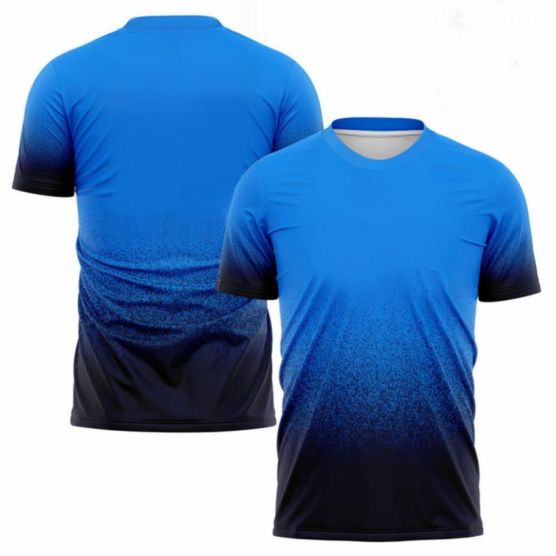 3D Printed Colorful Gradient T Shirt For Men Stripe Sports Pattern Tees Summer Round Neck Tops Loose Short Sleeves T-Shirts