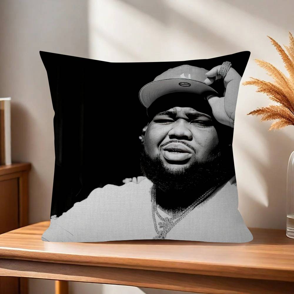 Hip Hop Rapper Rod Wave  Cushion Cover Car Throw Pillow Case For Sofa Car Christmas Gift 40x40cm 45x45cm