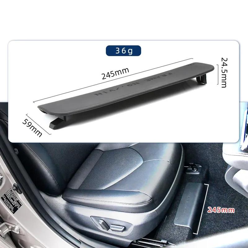 Car Passenger Seat Vehicle Identify Number Panel Vehicle Frame VIN Number Cover For Toyota Avalon Camry LEXUS ES