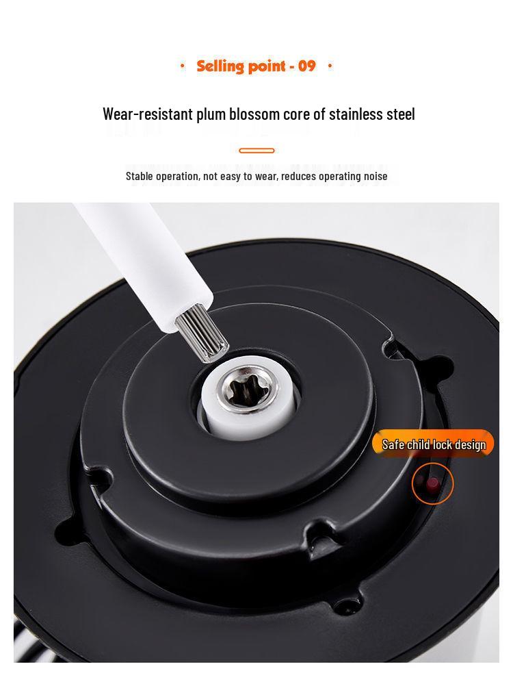 5L Electric Meat Grinder & Food Processor: Multifunctional Stainless Steel, Ideal for Garlic, Chili, and Household Use