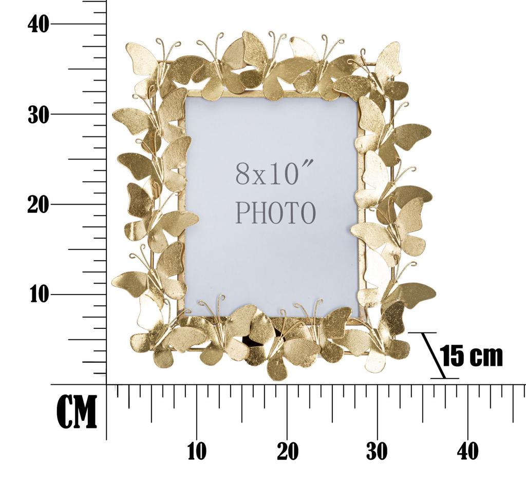 Photo Frame Butterfly Glam Cm 35X15X38 (Inside Sizes Cm 20X25)