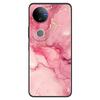 Marble Case For Vivo V50 5G Case Lovely Painted Silicone Back Cases Cover For Vivo V2427 V 50 Coque Anti Drop Protective Fundas
