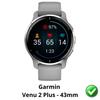Displayschutz für Garmin Venu 2 Plus - 43mm [6er-Pack] Schutzfolie aus Kunststoff, widerstandsfähig, ultradünn, Phonillico