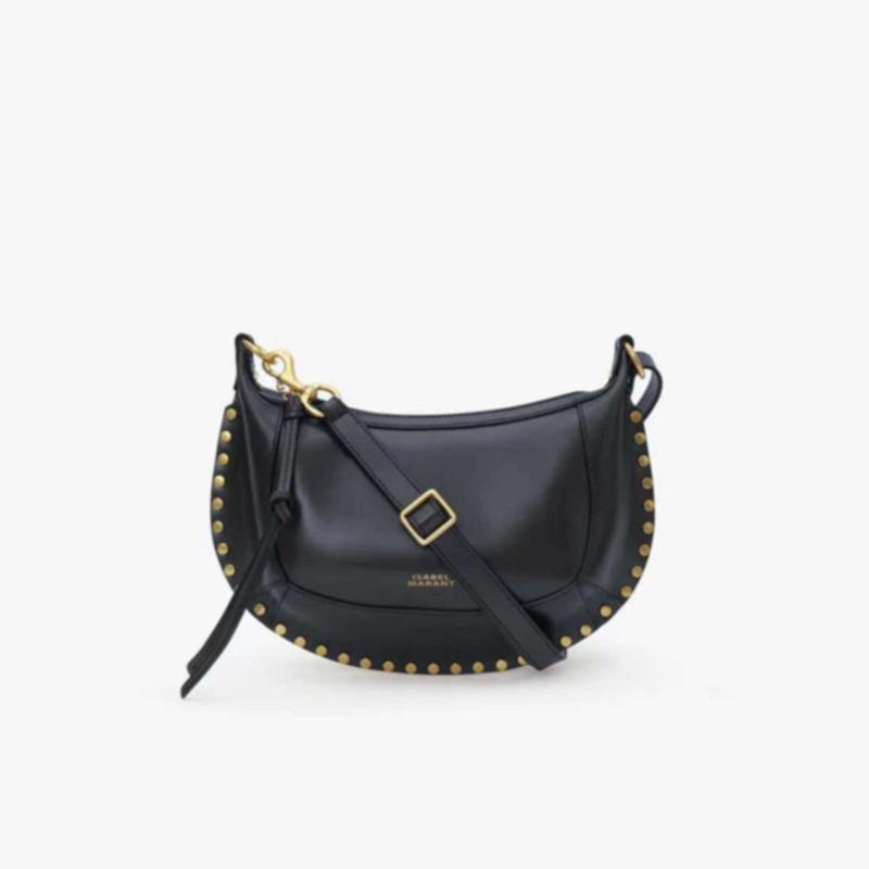 Французская ретро трансграничный взрыв IS Лиу Нэйл Классическая сумка-полумесяц Кожаная наплечная сумка через плечо Персонализированная модная сумка