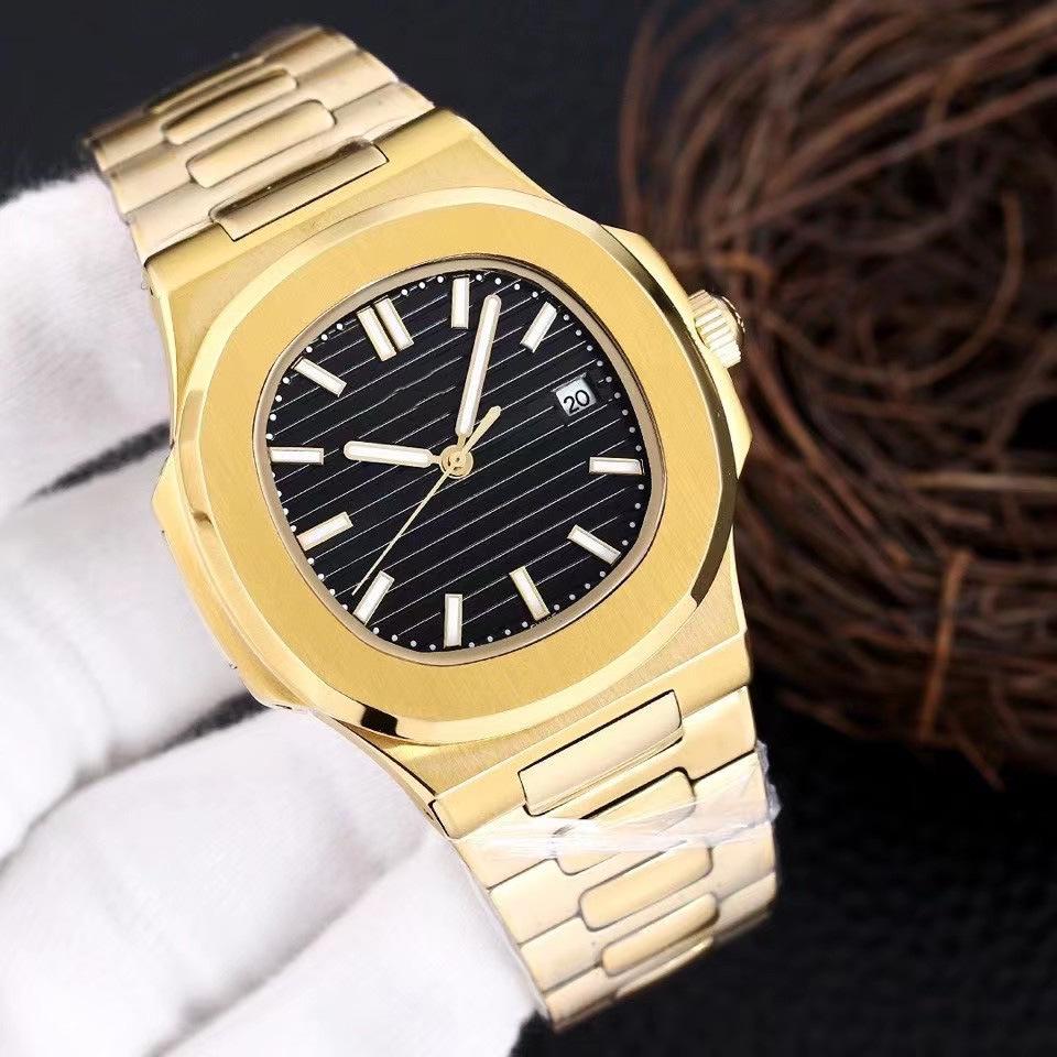 Baida Men's Stainless Steel Luminous Nautilus Watch
